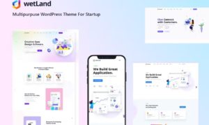 Wetland – MultiPurpose WordPress Theme for Startup