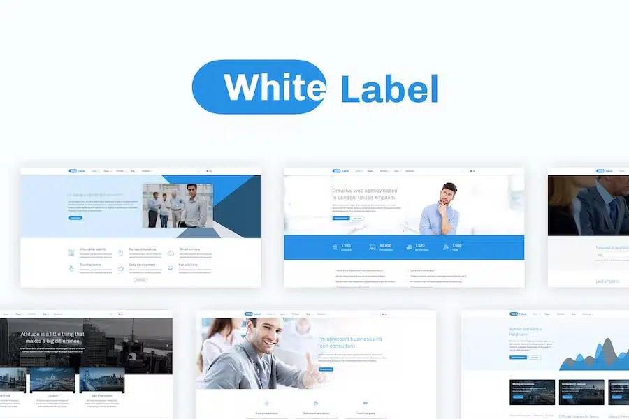 White Label – Business And Company Template