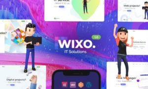 Wixo – Technology & IT Solutions WordPress Theme