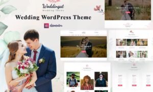 Woddingat – Wedding WordPress Theme