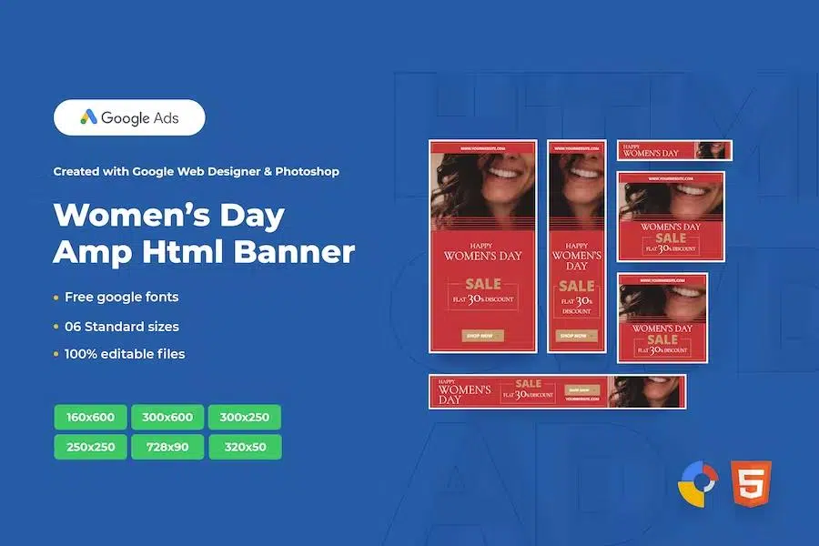 Women’s Day Amphtml Banner Web