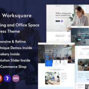 Worksquare – Coworking and Office Space WordPress Theme