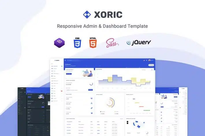 Xoric – Admin & Dashboard Template