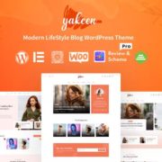 Yakeen – Lifestyle Blog WordPress Theme