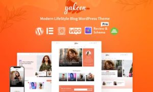 Yakeen – Lifestyle Blog WordPress Theme