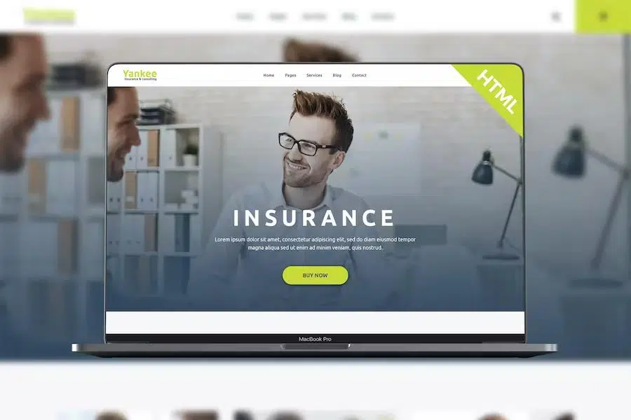 Yankee – Insurance & Consulting HTML Template