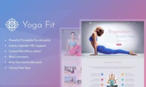 Yoga Fit – Sports & Fitness WordPress Theme