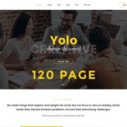Yolo – Responsive Multi-Purpose HTML Template