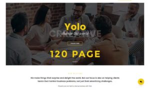 Yolo – Responsive Multi-Purpose HTML Template