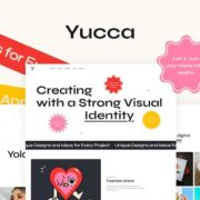 Yucca – WordPress Theme & Personal Portfolio for Creatives