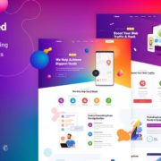 Zimed – App Landing WordPress Theme