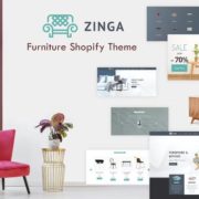 Zinga – Interior Store, Furniture Shopify Theme