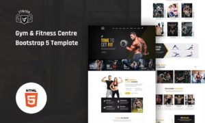 Zymzoo – Gym & Fitness Centre Bootstrap 5 Template