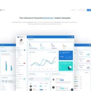 Admin Press – Ultimate & Powerful Bootstrap 4 Dashboard Template