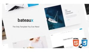 Bateaux – Creative Multi-Purpose HTML Theme