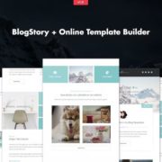 BlogStory – Responsive Email + Online Template Builder