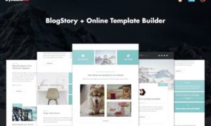 BlogStory – Responsive Email + Online Template Builder