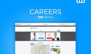 CAREERS – Job Portal & Candidate Database (HTML)