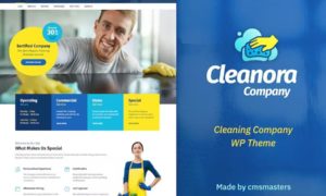 Cleanora – Cleaning Services WordPress Theme