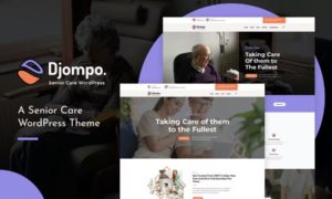 Djompo – Senior Care WordPress Theme – Health & Beauty