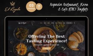 Elroyale – Restaurant & Cafe HTML5 Template