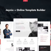 Jaynix – Responsive Email + Online Template Builder