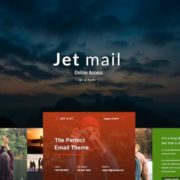 Jet mail – Responsive E-mail Template + Online Access