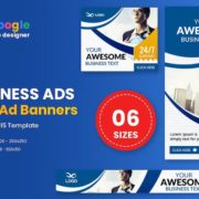 Multi Purpose Business Banners HTML5