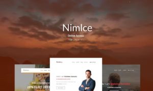 Nimlce – Responsive E-mail Templates set + Online Access