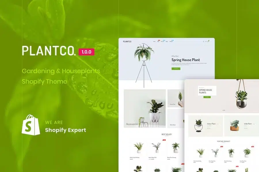 PLANTCO – Gardening & Houseplants Shopify Theme