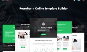 Recruiter – Responsive Email + Online Builder