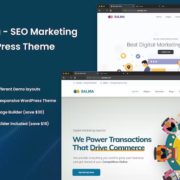 Salma – SEO Marketing WordPress Theme