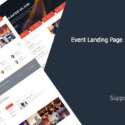 Tukio – Event Landing Page WordPress Theme