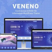 Veneno – Coronavirus Information WordPress Theme