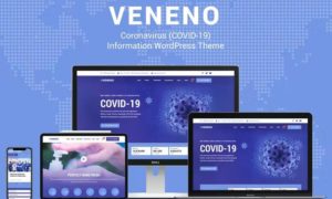 Veneno – Coronavirus Information WordPress Theme