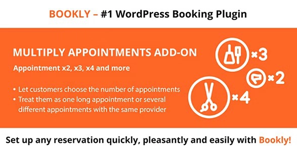 Bookly Multiply Appointments Add-on