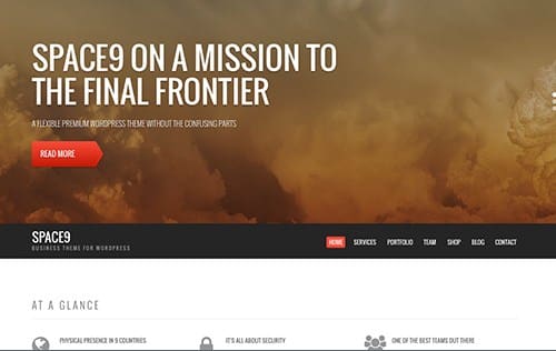 CSS Igniter Space9 WordPress Theme 2.5.3