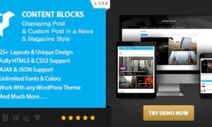 Content Blocks Layout For WPBakery Page Builder