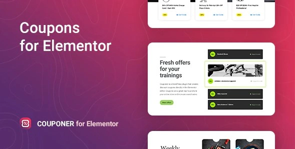 Couponer – Discount Coupons for Elementor