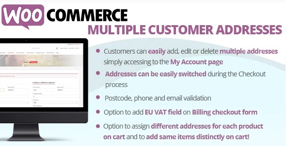 WooCommerce Multiple Customer Addresses