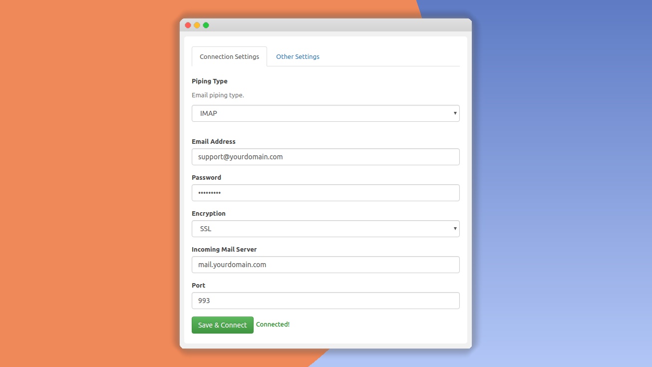 SupportCandy Email Piping 3.2.1
