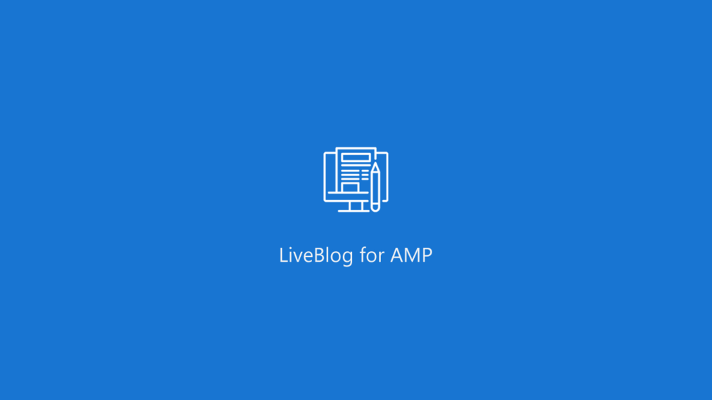Liveblog For AMP 1.0.1