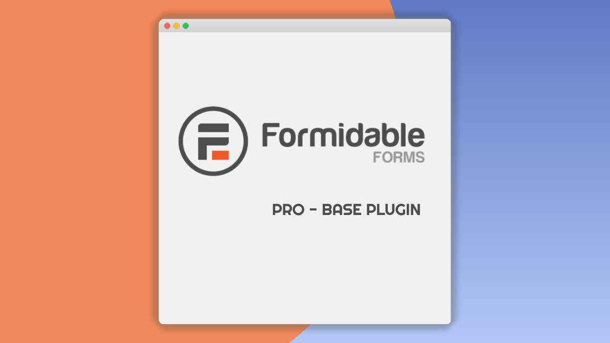 Formidable Forms Pro – WordPress Form Builder 6.21.1