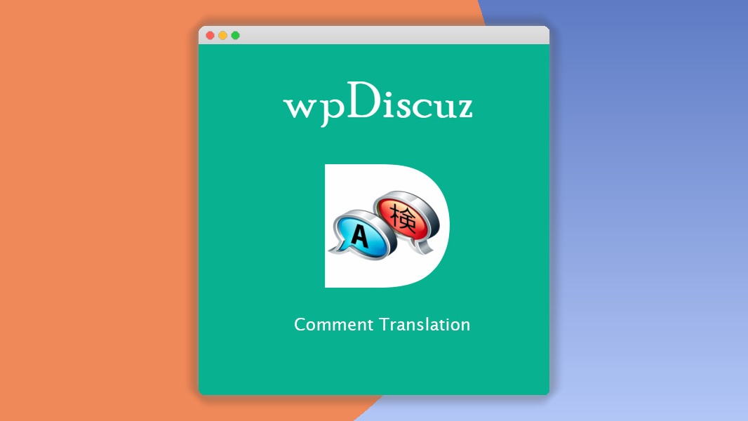 wpDiscuz – Comment Translation 7.0.1